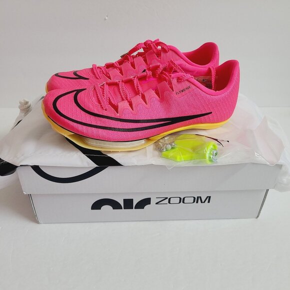 Nike Air Zoom Maxfly Track Field Shoes DH5359-600 Size Hyper Pink